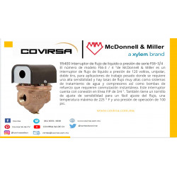 115400 Interruptor de flujo de liquido a presión de serie FS6-3/4