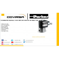 71216SN2JT00 VALVULA 1/4 N/C ORIF 5/64 0-500 PSI 185 GRAD F SS0 PARKER