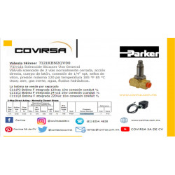 Válvula Skinner  7121KBN2QV00